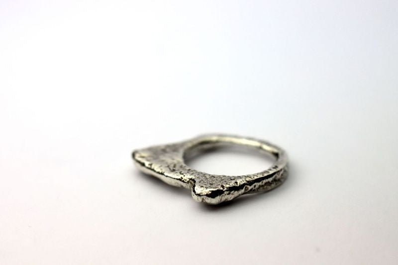 Reticulated Sterling Silver Ring