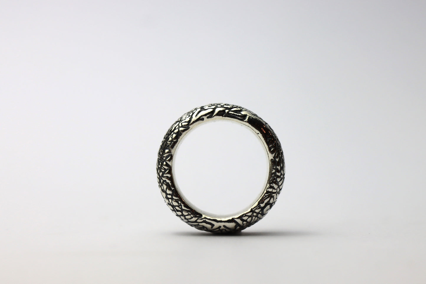 ‘Through the Trees’, Chunky Silver Ring