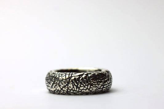 ‘Through the Trees’, Chunky Silver Ring