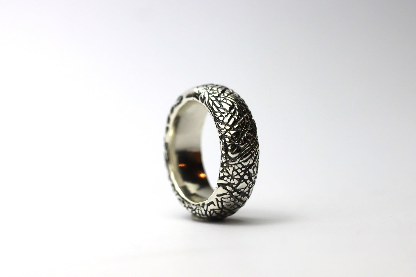 ‘Through the Trees’, Chunky Silver Ring